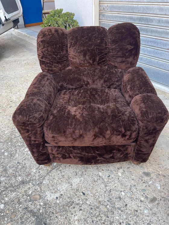 Image 1 of 1970’s Vintage Italian design armchairs by Doimo
