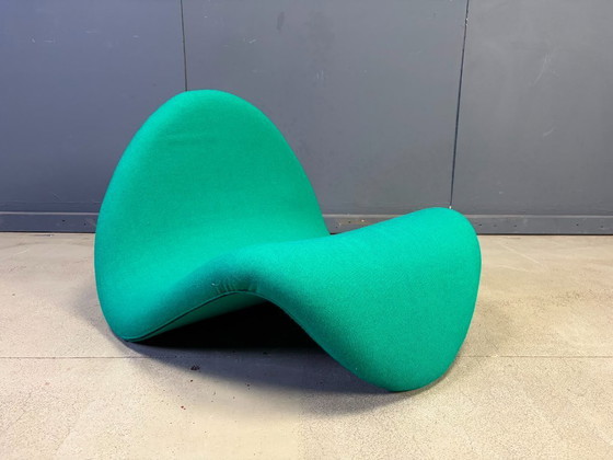 Vintage F577 Tongue Lounge Chair van Pierre Paulin voor Artifort, jaren 80. – Stoelen / fauteuils, Textile (photo 3 of 7)