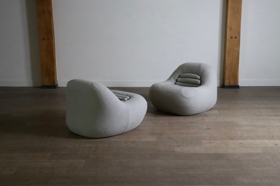 Image 1 of Ein Paar Carrera-Sessel von De Pas D'Urbino & Lomazzi für BBB Bonacina