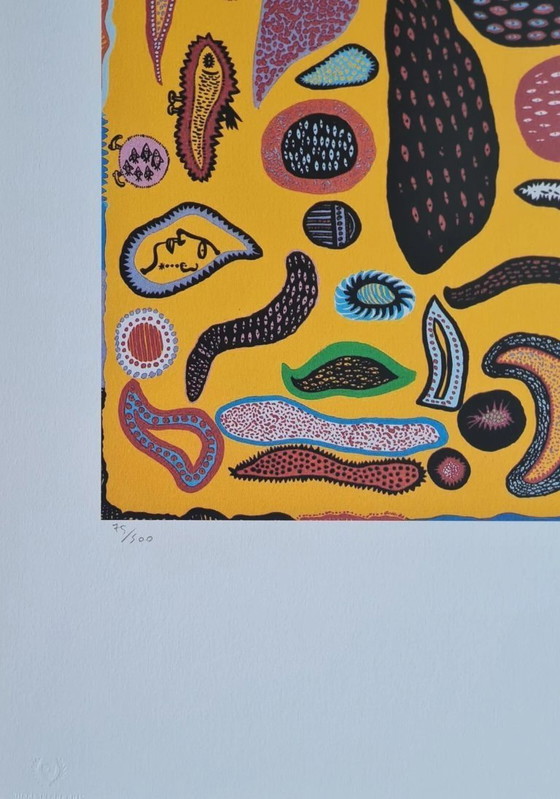 Image 1 of D'après Yayoi Kusama, Pound Of., Lithographie, années 1990