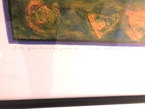 Image 1 of Grande serigrafia incorniciata Clemens Briels