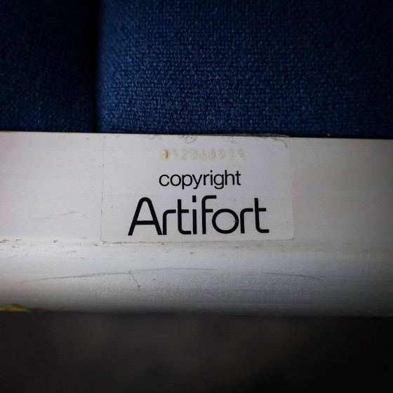 Image 1 of Een paar F598 Groovy stoelen van Pierre Paulin voor Artifort, Nederland, jaren 70.
