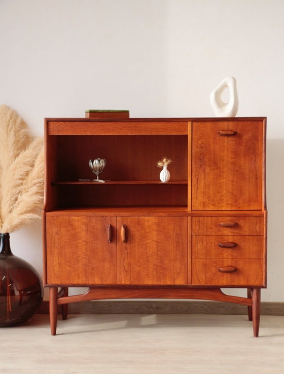 Image 1 of Credenza alta in teak vintage G-Plan