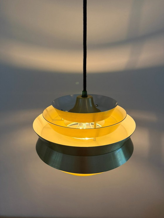 Suspension vintage Granhaga Trava par Carl Thore - Lampe design suédoise – Fog & Mørup, Aluminium (photo 2 of 8)