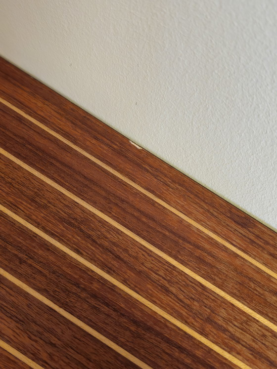 Image 1 of Mobiletto da parete vintage di metà secolo, mobiletto da corridoio, mensola a muro, portachiavi sospeso