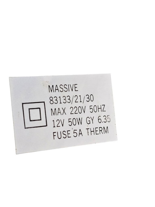 Massive - Post Modern - Memphis style - table lamp - 80's