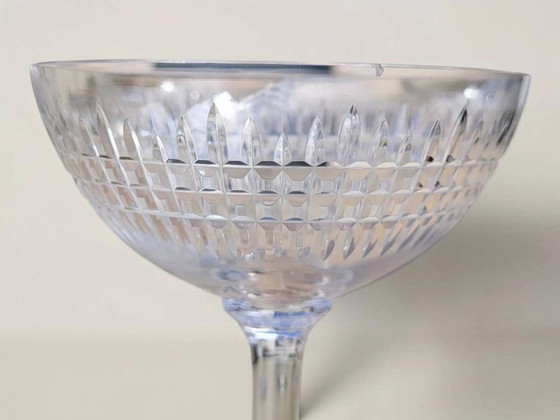 6 coppe da champagne in cristallo Baccarat / Nancy – Bicchieri e caraffe, Vetro, Art Deco (photo 8 of 11)
