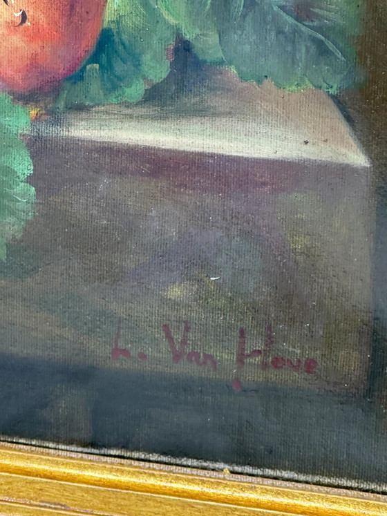 Óleo sobre lienzo – L. Van Hoven – Pinturas y dibujos (photo 3 of 3)