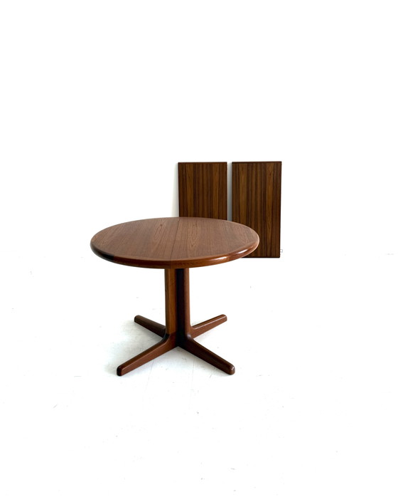 Table à manger extensible vintage, Joh. Kristoffersen & Son '60 – Joh. Kristiffersen & Søn (photo 12 of 15)