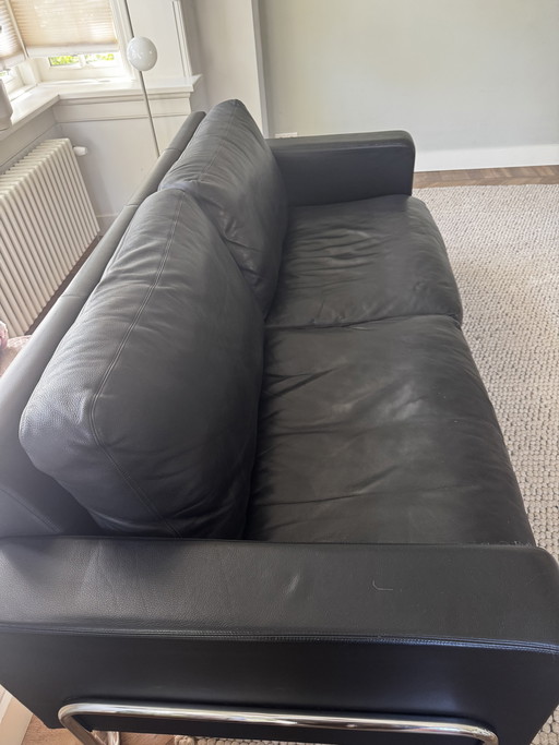 Gispen AD 3 schwarzes Toledo-Leder