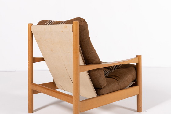 Image 1 of Vintage Deens ontwerp Sling Lounge fauteuil, jaren 1960