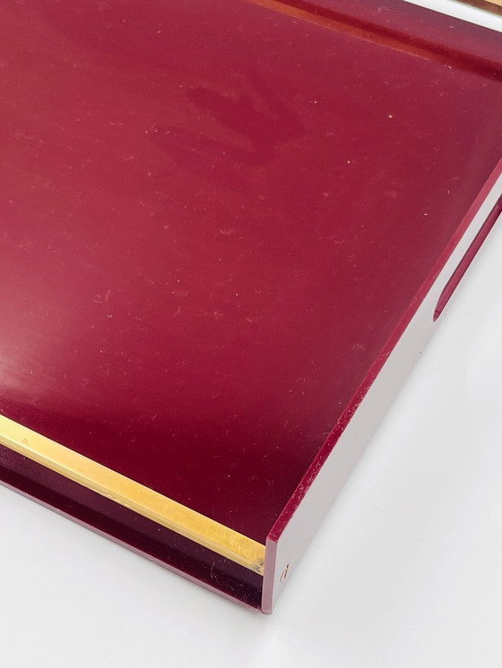 Image 1 of Tablett aus Lucite Maison Mercier