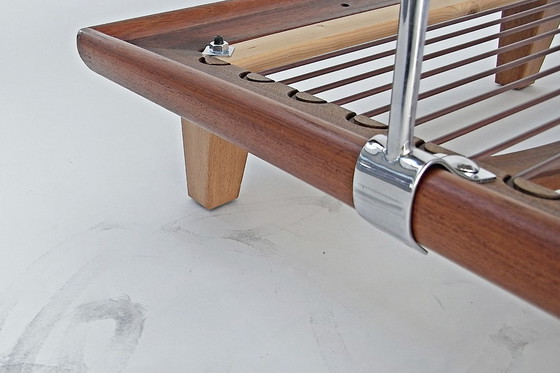 Image 1 of Dagbed, bank 'Minerva' van Peter Hvidt en Orla Molgaard-Nielsen voor France&Son/DK, teakhout, jaren 60