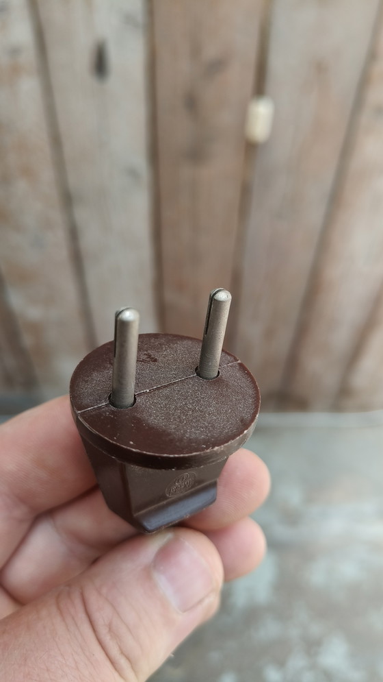 Image 1 of Vintage design Scandinavische teak jaren 50 schaarlamp