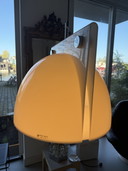 Lampada da soffitto vintage Guzzini Orione