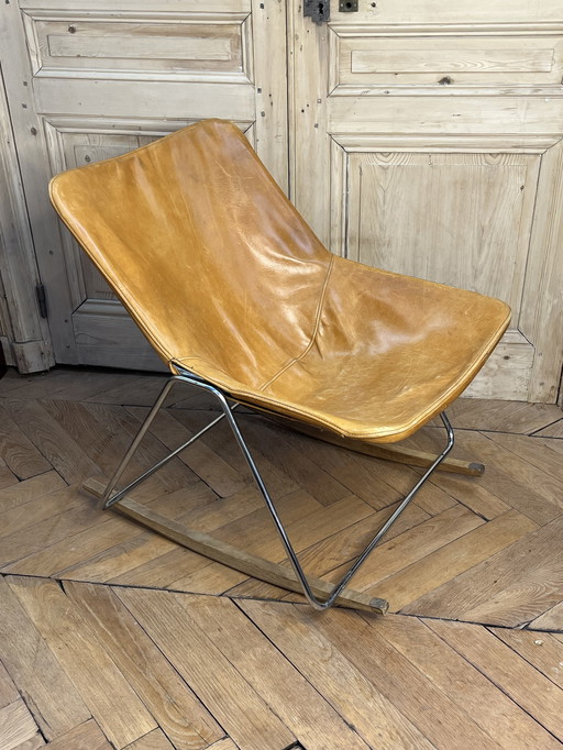 Pierre Guariche Rocking armchair model "G1