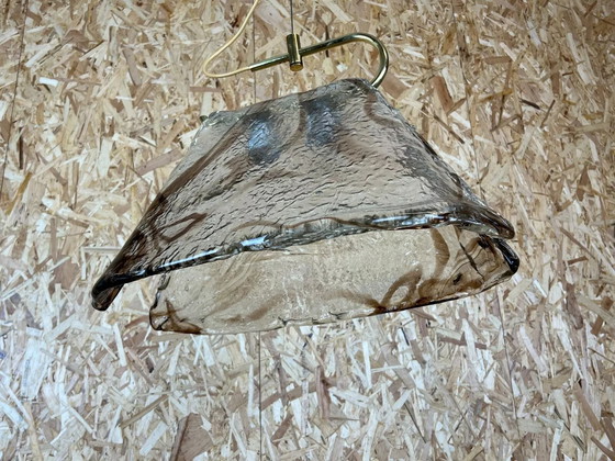 Image 1 of Lampada anni 60-70 Lampada da soffitto in vetro di Murano anni 60