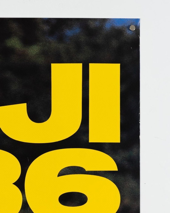 Image 1 of Porsche 1000km Fuji – 1986 – Poster originale Porsche vintage di Strenger Grafik Design – Vintage Motorsport – 102x76 cm