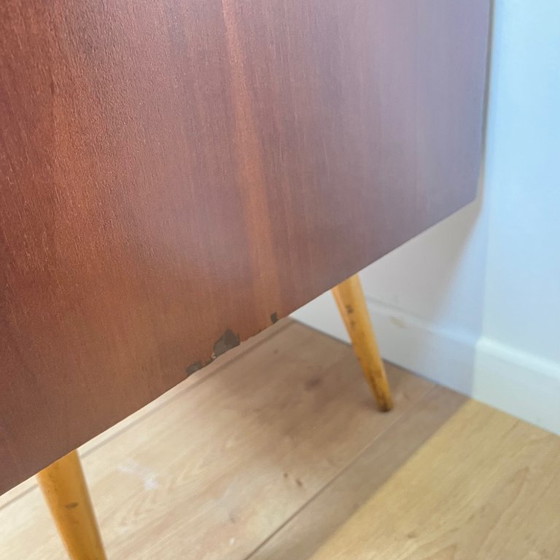 Image 1 of Vintage wooden shoe cabinet, 1960