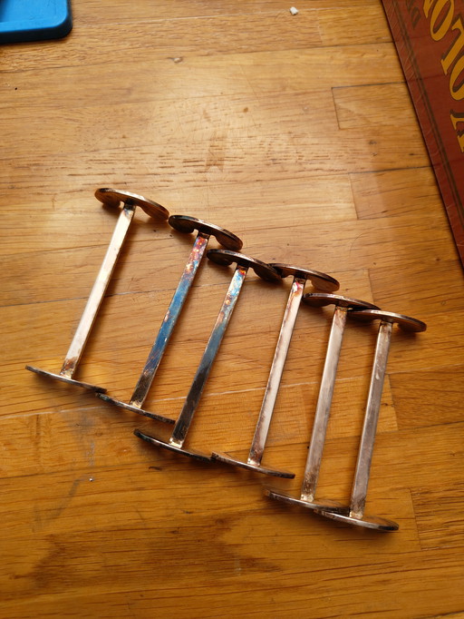 6x portacuchillos de Keltum Royal van Kempen & Begeer