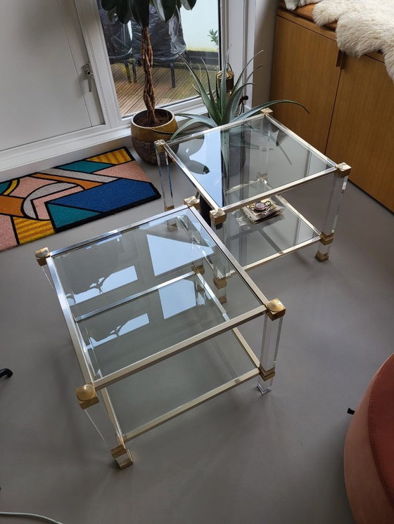 Image 1 of Pierre Vandel Paris – Tavolino da caffè Mid-Century (ca. 1970)