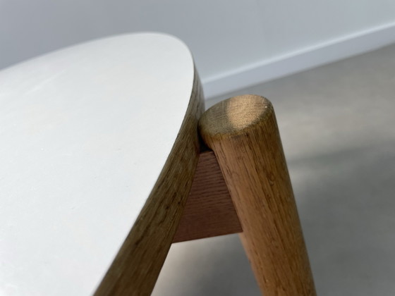 Vintage Round Coffee Table – Wood (photo 6 of 13)