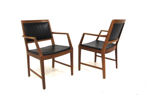 Set van 2 fauteuils "Facett 4-132", Bertil Fridhagen, Bodafors, Zweden, 1950
