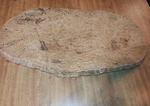 Plat En Liège De Restauration Vintage / Cuisine / Traiteur (76 Cm)