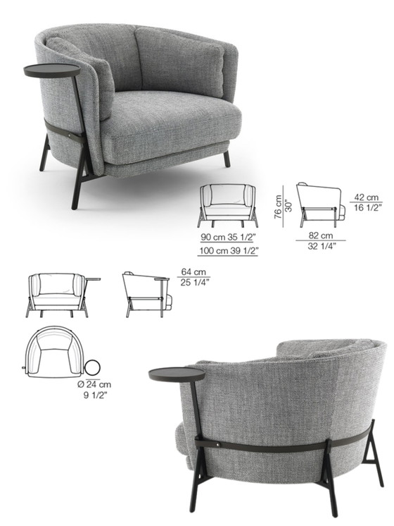 Image 1 of Fauteuil berceau Arflex By Neri&Hu