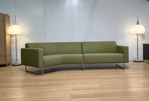 Like new Artifort Mare Corner Sofa Green + WARRANTY