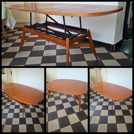 Image 1 of Table basse/salle à manger Smørrebrød Danemark années 1960