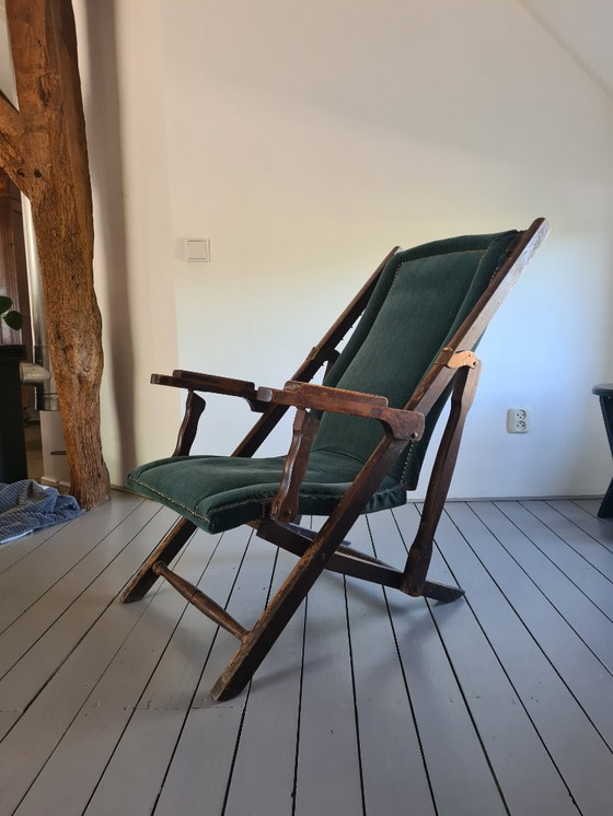 Image 1 of Silla antigua de sentado a reclinado