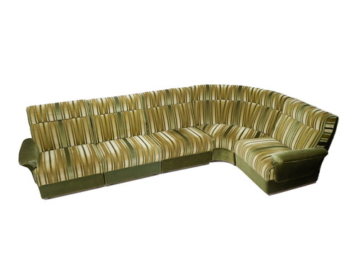 Vintage 1970s modular corner sofa
