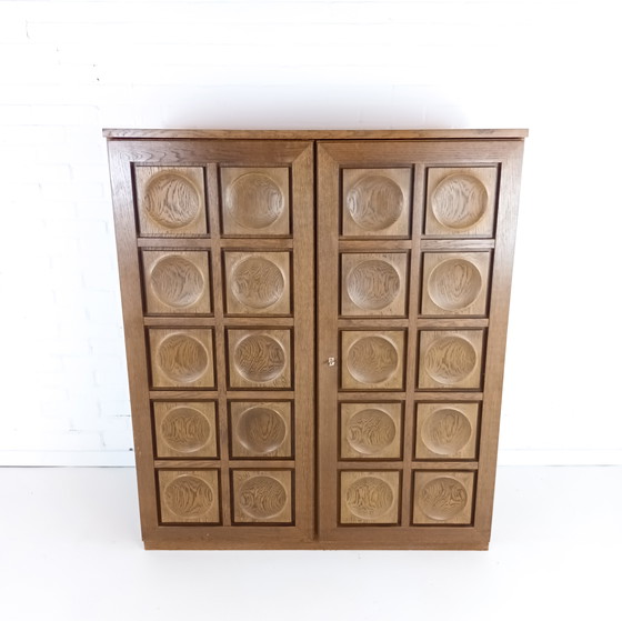 Image 1 of Vintage Gerhard Bartels Brutalist Highboard