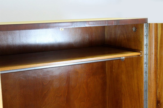 Image 1 of Armadio vintage in tubolare d'acciaio cromato Bauhaus attribuito a Hynek Gottwald, anni '30