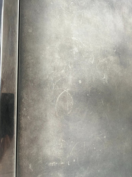 Belgochrom Wagner Sideboard – 5-türig – gebürstetes Schwarzchrom – Metal (photo 8 of 8)