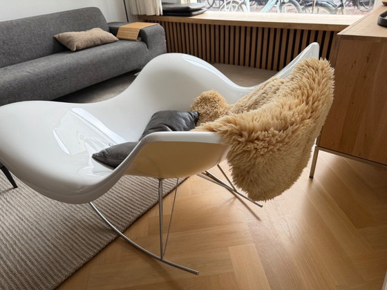 Sedia a Dondolo Originale Fredericia Stingray | Thomas Pedersen | Design Danese – Sedie a dondolo, Cromo (photo 4 of 6)