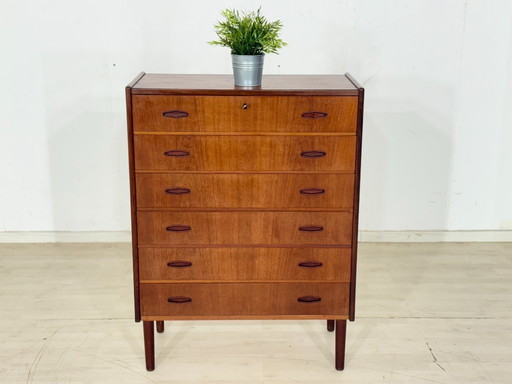 Magnifique commode en teck / Commode danoise / Meuble-lavabo vintage / Design danois