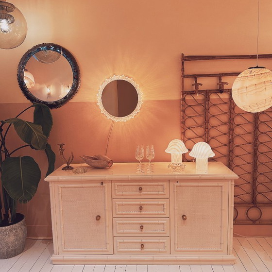 Image 1 of Specchio retroilluminato in vetro di RZB - 1970