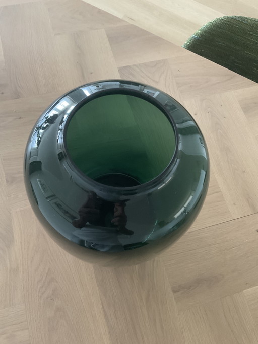Dark Green Vase – vazen, Glass (photo 2 of 5)