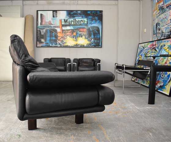 Beautiful Vintage B&B Italia Alanda Paolo Piva Design Sofa – 3-5 seaters, Leather, Metal (photo 5 of 8)