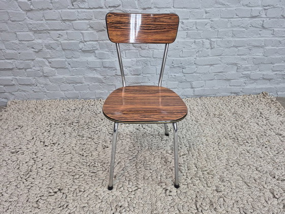 Set di 4 Sedie da Cucina Vintage di Brabantia, Paesi Bassi, anni '60-'70. – Sedie da pranzo, Chrome (photo 3 of 6)