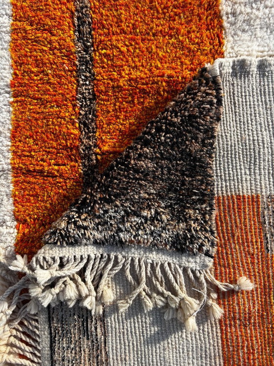 Image 1 of Moroccan Colorful Berber Mrirt Rug 220x300 cm, Modern Interior Living Room Rug, Authentic Moroccan rug