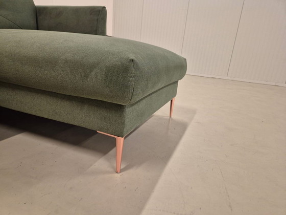Image 1 of 50% SHOWROOM OUTLET - Farina Corner Sofa - Green - New - SALE