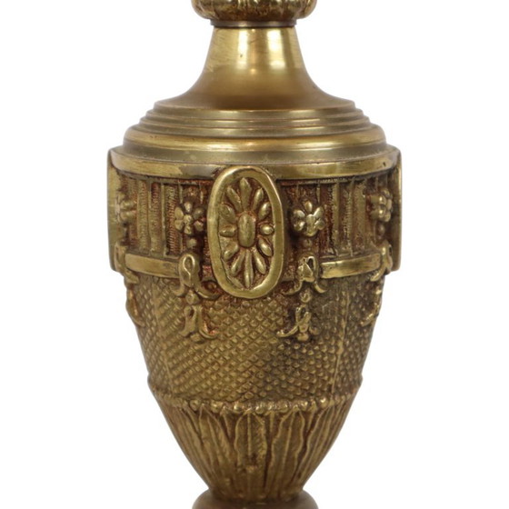 Grande lampe de table en laiton, style Empire français classique, 59 cm – Brass (photo 7 of 18)