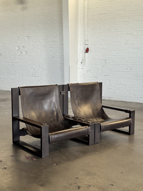 Image 1 of Sonja Wasseur Brutalist Chairs 