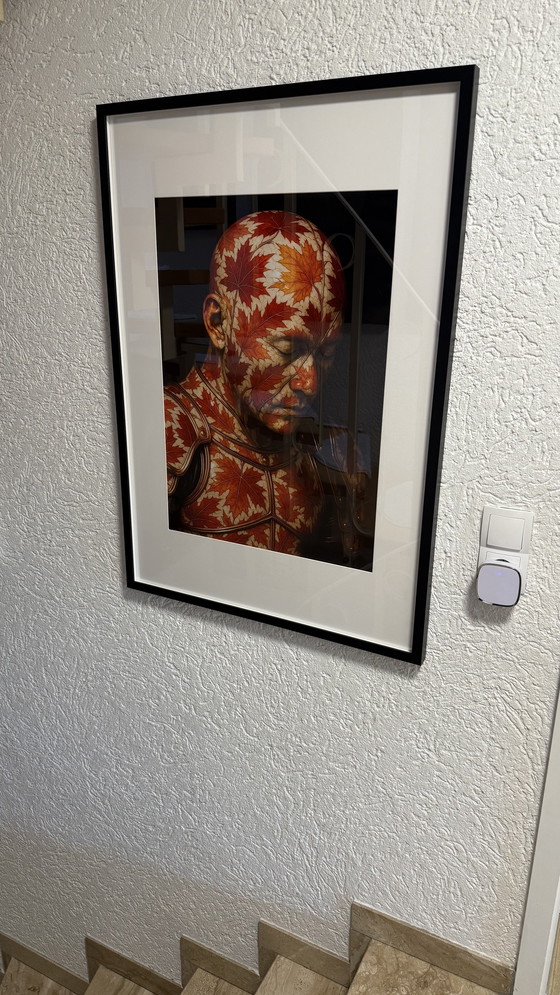 Image 1 of Kintsugi Porzellan Samurai Ahorn Herbst von Rotan Hunt 