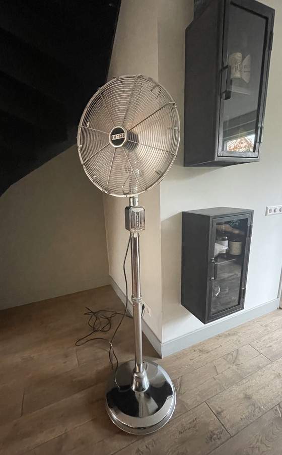 Image 1 of Ventilatore a piedistallo industriale retrò Cinni