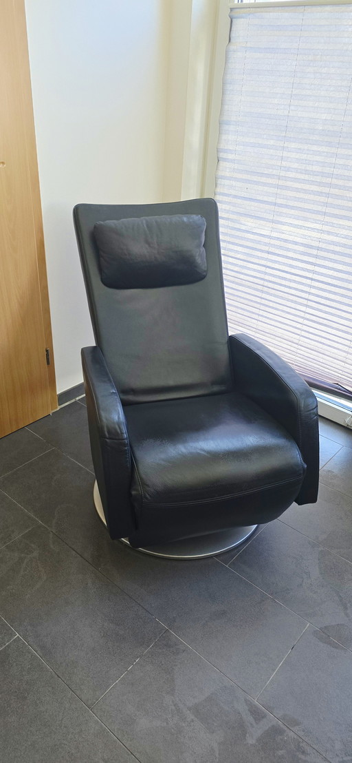 Rolf Benz recliner armchair leather model LSE 5800 Very good condition