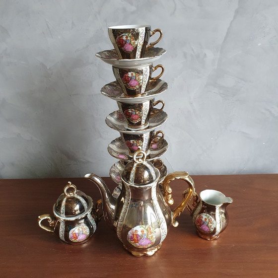 Image 1 of Set de tasses 70s Copper 9-Piece